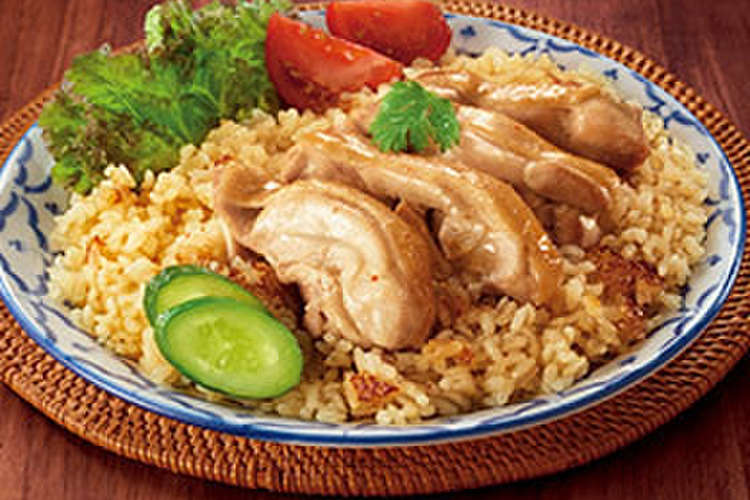 アジアン鶏飯 アジアンチキンライス レシピ 作り方 By 味の素kkクックドゥ クックパッド