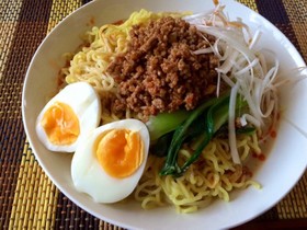 ゴマだれで簡単◎冷やし担々麺