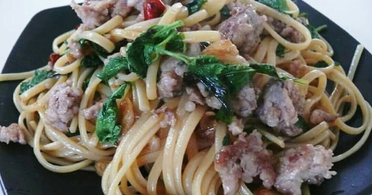 本格タイの味わい ガパオスパゲティ レシピ 作り方 By シャムタイガー クックパッド 簡単おいしいみんなのレシピが357万品