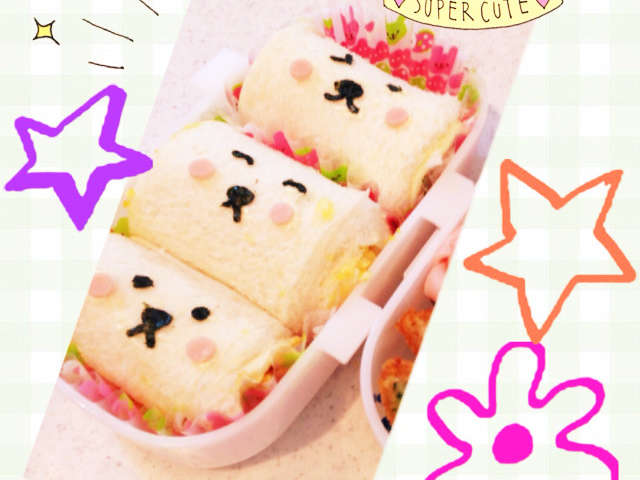 美しい花の画像 最高の子供 遠足 お弁当 サンドイッチ