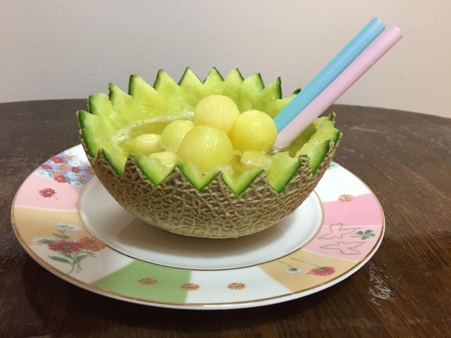 IBARAKI melon soda by KABOON 【クックパッド】 簡単おいしいみんなのレシピが394万品