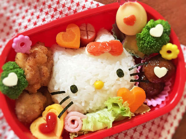 75 キティ キャラ 弁当 アニメ画像