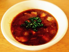 ★スイートポテト+小豆のスープ★