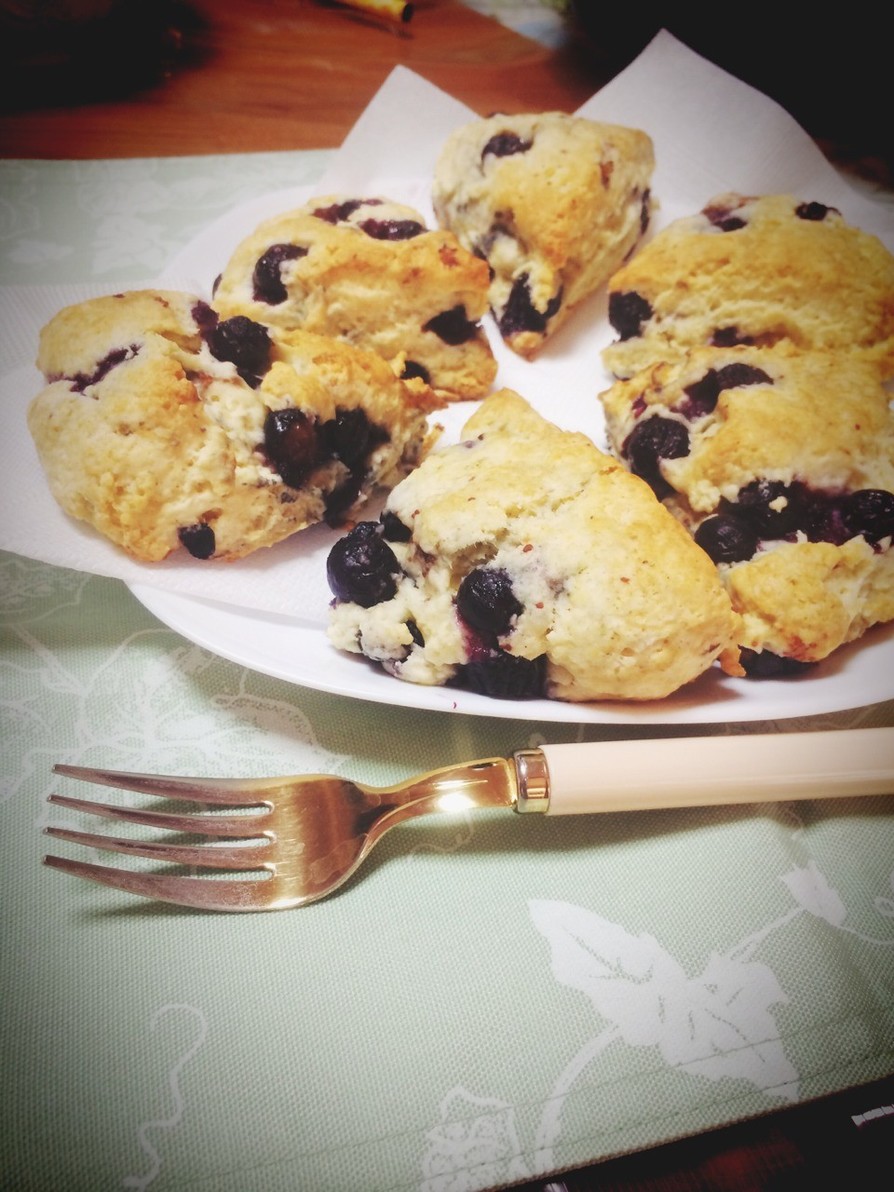 Blueberry cookiesの画像