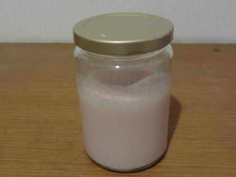 パパンで、イチゴミルク味の練乳　かき氷にの画像