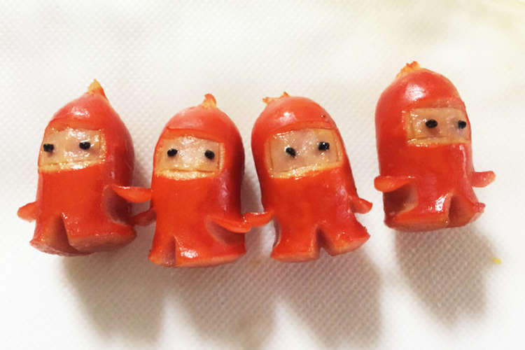 簡単 キャラ弁 おかず 忍者星人 レシピ 作り方 By きょゆず クックパッド 簡単おいしいみんなのレシピが365万品