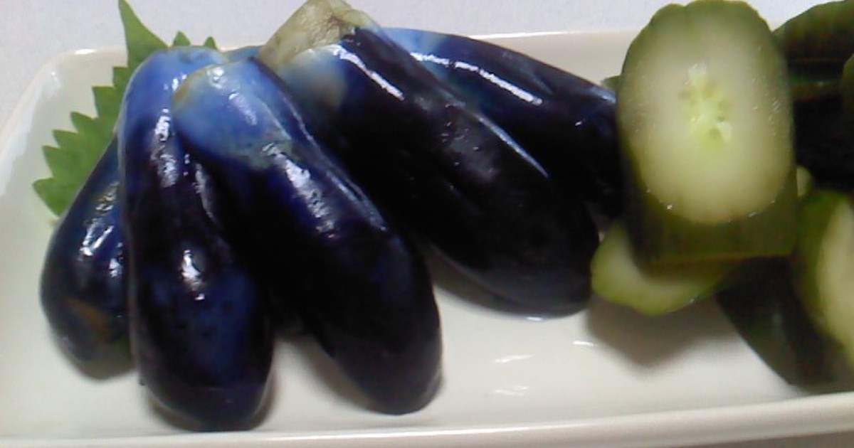 紫色の夏の宝石！ びんで漬けるナスの漬物 by さざんか© 【クックパッド】 簡単おいしいみんなのレシピが356万品