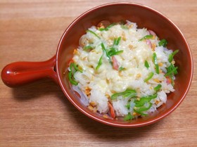 ◆納豆ピザライス◆