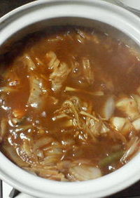 キムチカレー鍋