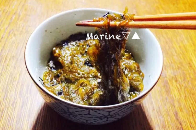 海苔もずく酢 レシピ 作り方 By マリネ クックパッド