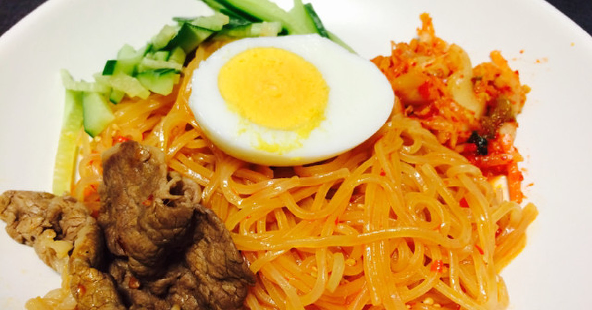 汁なし冷麺 ビビン麺 by マルル〜 【クックパッド】 簡単おいしいみんなのレシピが367万品