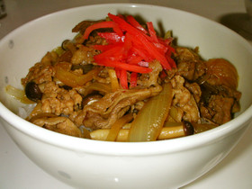 吉野家風牛丼