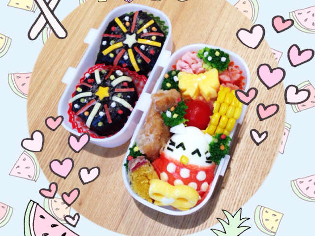 ユニーク可愛い お弁当 最高の動物画像