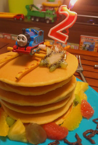 ☆トーマス大好き2歳のお誕生日ケーキ☆
