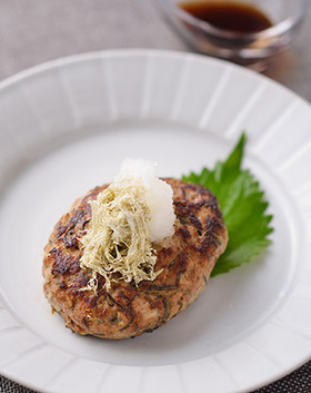 昆布入り和風ハンバーグ
