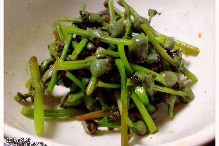 山菜 ミズの実 醤油漬け レシピ 作り方 By Skipとうちゃん クックパッド 簡単おいしいみんなのレシピが361万品