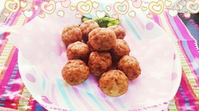 ヘルシー♪肉団子