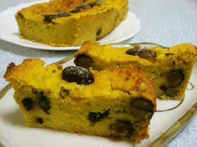 かぼちゃとおからのケーキ