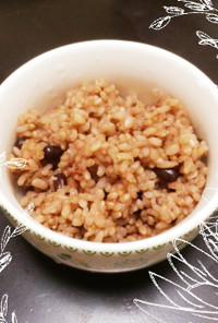 酵素玄米(炊飯器バージョン)