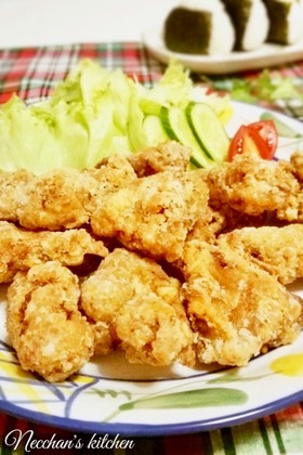 運動会にはコレ!マヨ醤油で鶏の唐揚げ