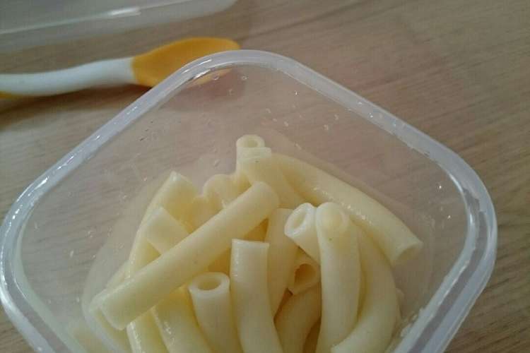 離乳食 マカロニのゆで方 レシピ 作り方 By かっと クックパッド 簡単おいしいみんなのレシピが360万品