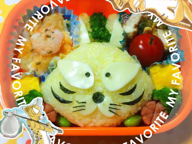 キャラ弁 ぼのぼの スナドリネコさん レシピ 作り方 By Imovicch クックパッド 簡単おいしいみんなのレシピが367万品