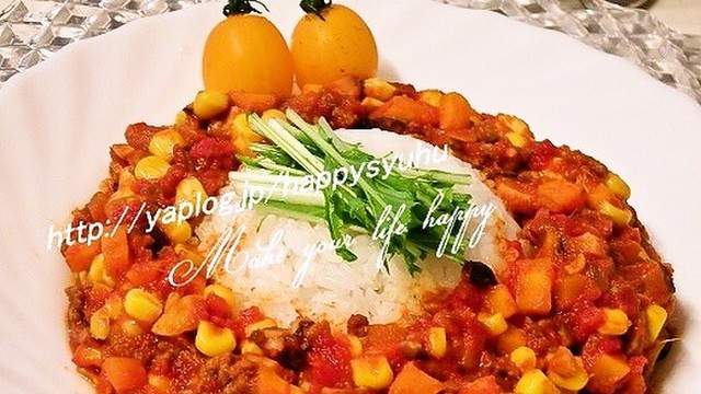 トマト缶deコーンたっぷり ドライカレー レシピ 作り方 By ジャカランダ クックパッド 簡単おいしいみんなのレシピが360万品