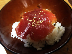 こどももOK!超簡単!まぐろ漬け丼