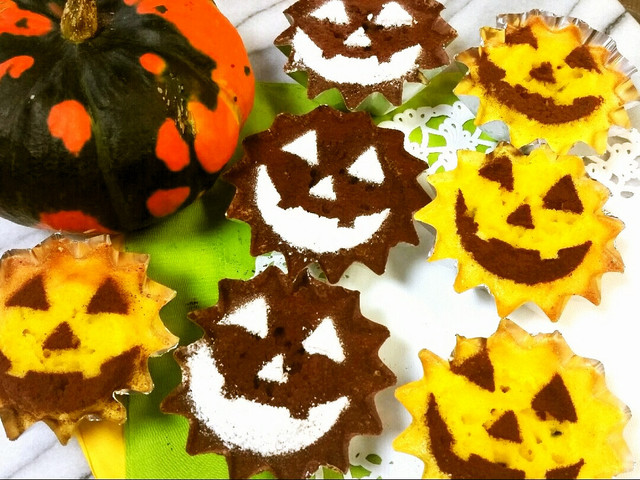 ハロウィンに かぼちゃのカップケーキ レシピ 作り方 By Mimi Ko クックパッド 簡単おいしいみんなのレシピが363万品