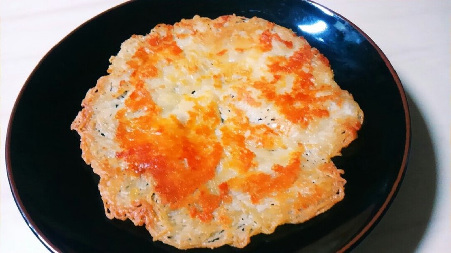 一歳～OK素麺リメイク☆チーズ素麺煎餅☆の画像