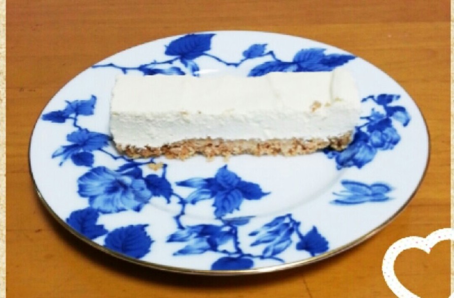 マリービスケットのレアチーズケーキの画像