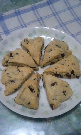 ノーマル◎チョコチップスコーン
