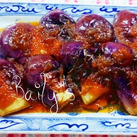 丸なすの焼きおろし醤油かけ