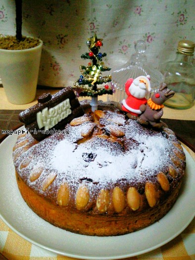 ダンディークリスマスケーキの写真