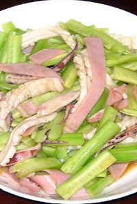 涼拌魷魚｜イカと胡瓜の冷菜