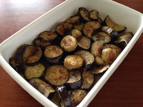 【我が家の常備菜】ナスのマスタードマリネ
