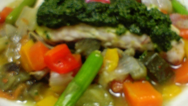 冷蔵庫の残り野菜で 白身魚のスープ仕立て レシピ 作り方 By ばじまま クックパッド