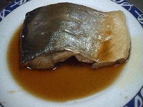 ハマチの煮付け