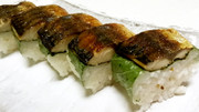 簡単♪焼き塩サバの棒鮨の写真