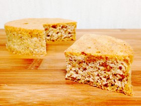 簡単!低糖質☆スペイン風ナッツケーキ