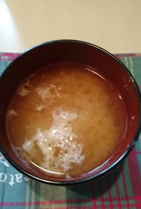 サクッとろ～長芋のお味噌汁★