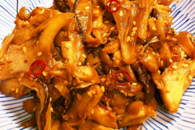 やみつき秋の常備菜 きのこの佃煮 レシピ 作り方 By からあげビール クックパッド