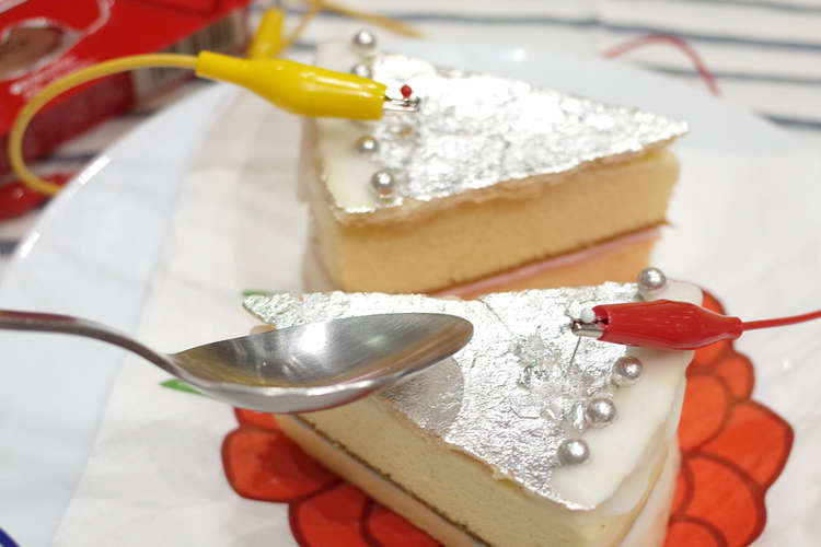 食べられる通電ケーキ レシピ 作り方 By baking クックパッド