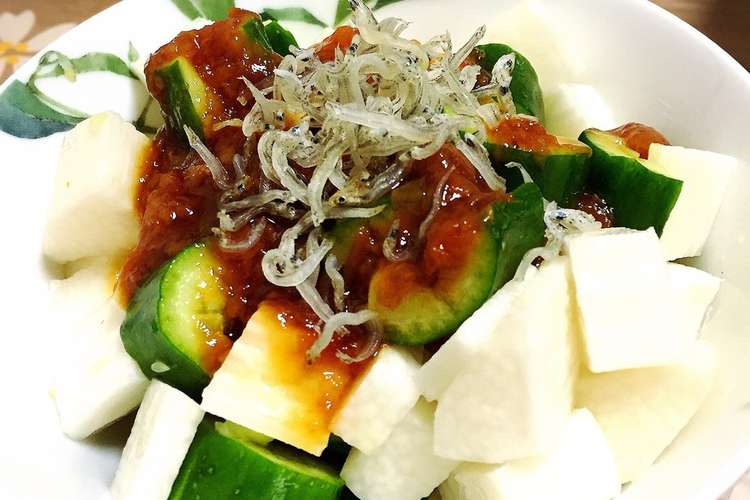 冷たいおかず 長芋とキュウリの梅醤油 レシピ 作り方 By じゅいち クックパッド 簡単おいしいみんなのレシピが352万品