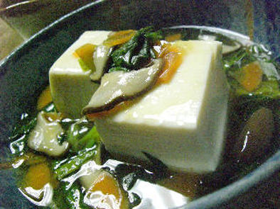 豆腐の野菜あんかけの写真