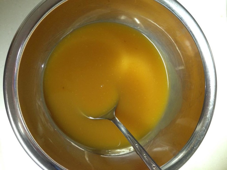 オレンジソースの作り方の画像