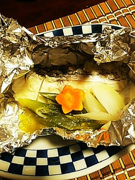 めちゃ簡単 お魚のホイル焼き