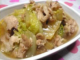 醤油だけ!白菜の煮物