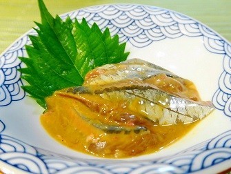 秋刀魚のわた(肝)醤油和えの画像