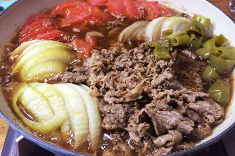 トマトすき焼き レシピ 作り方 By イシス女神 クックパッド